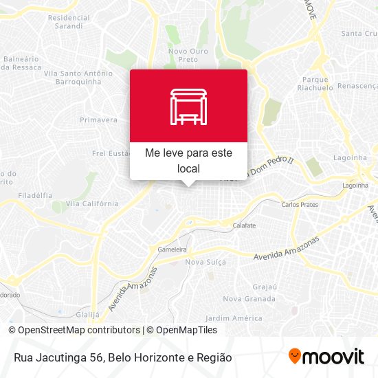 Rua Jacutinga 56 mapa
