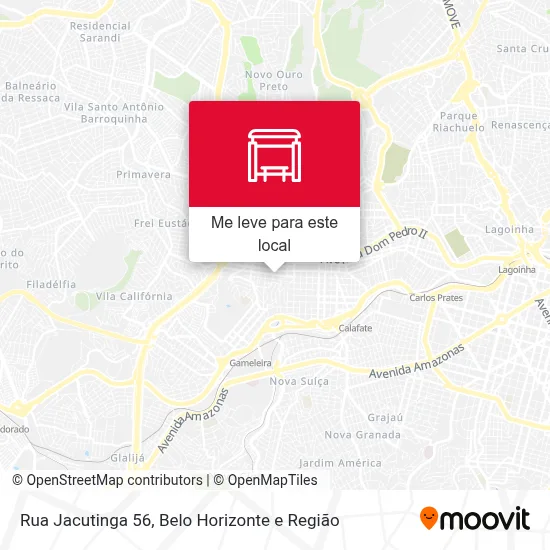Rua Jacutinga 56 mapa