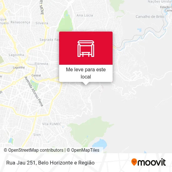 Rua Jau 251 mapa