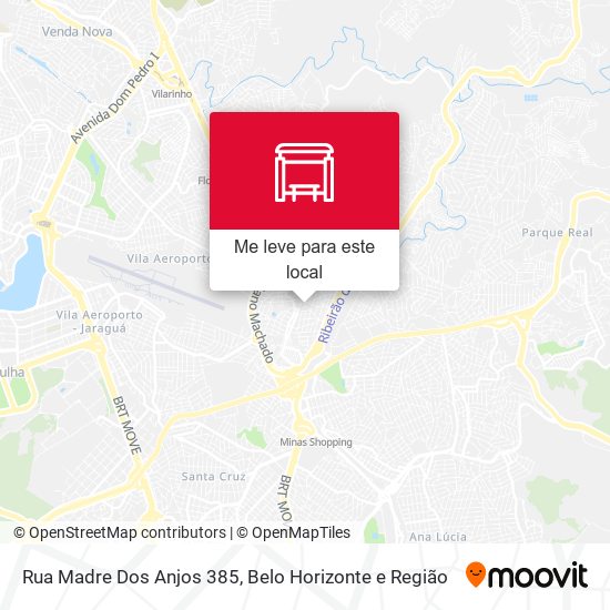 Rua Madre Dos Anjos 385 mapa