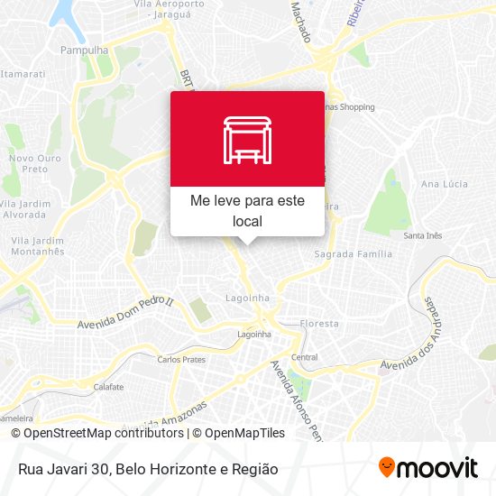 Rua Javari 30 mapa