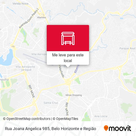 Rua Joana Angelica 985 mapa
