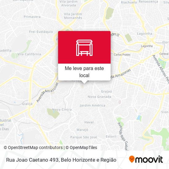 Rua Joao Caetano 493 mapa