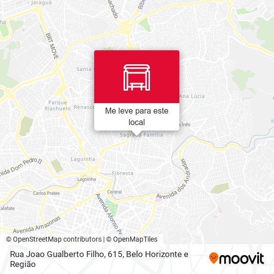 Rua Joao Gualberto Filho, 615 mapa