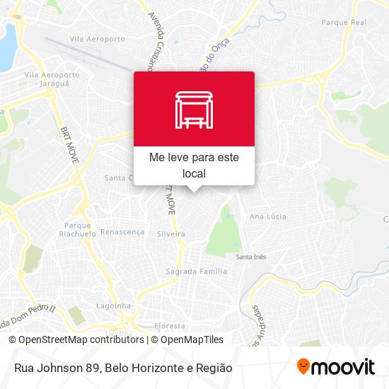 Rua Johnson 89 mapa
