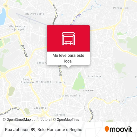 Rua Johnson 89 mapa