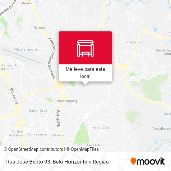 Rua Jose Bento 93 mapa