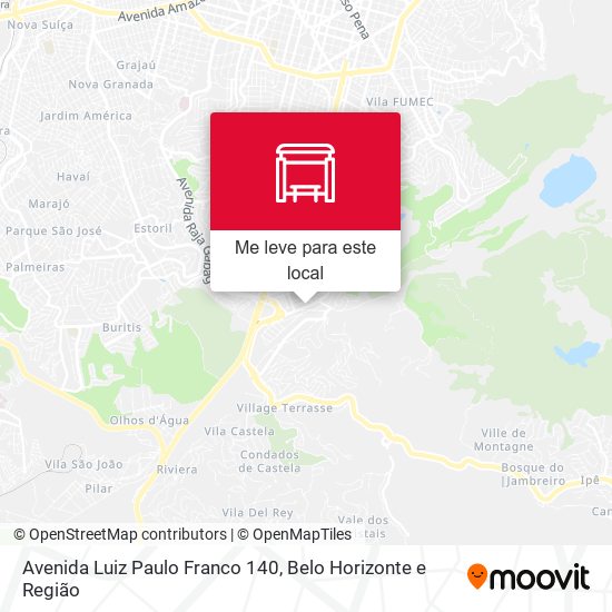 Avenida Luiz Paulo Franco 140 mapa