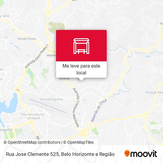 Rua Jose Clemente 525 mapa
