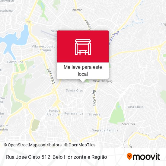Rua Jose Cleto 512 mapa