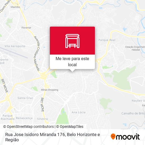 Rua Jose Isidoro Miranda 176 mapa