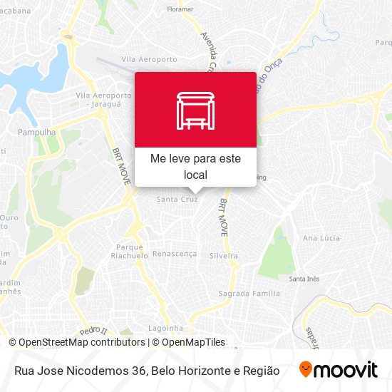 Rua Jose Nicodemos 36 mapa