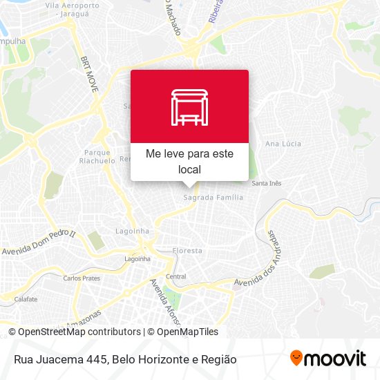 Rua Juacema 445 mapa