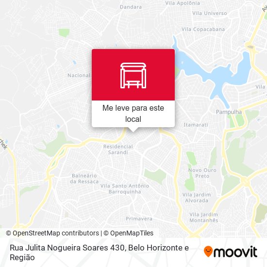Rua Julita Nogueira Soares 430 mapa