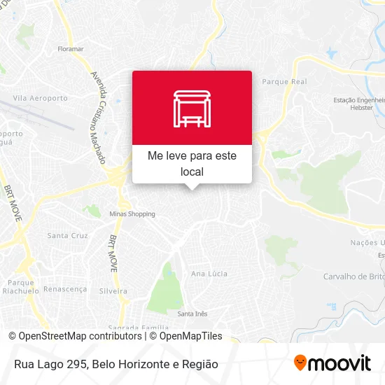 Rua Lago 295 mapa