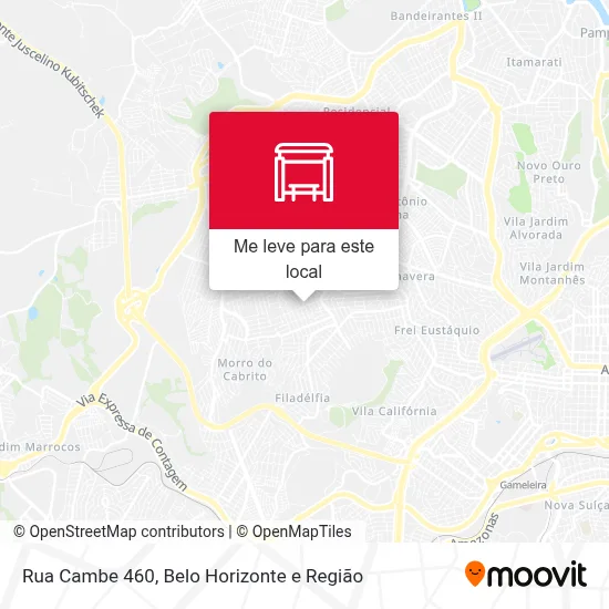 Rua Cambe 460 mapa