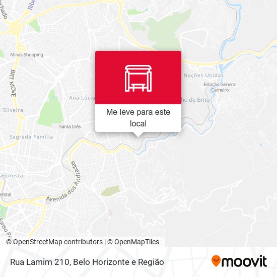 Rua Lamim 210 mapa