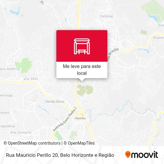 Rua Mauricio Perillo 20 mapa