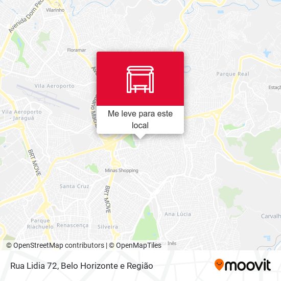 Rua Lidia 72 mapa