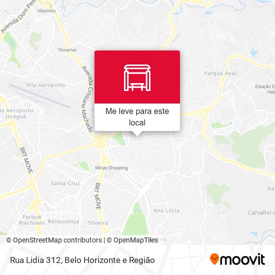 Rua Lidia 312 mapa