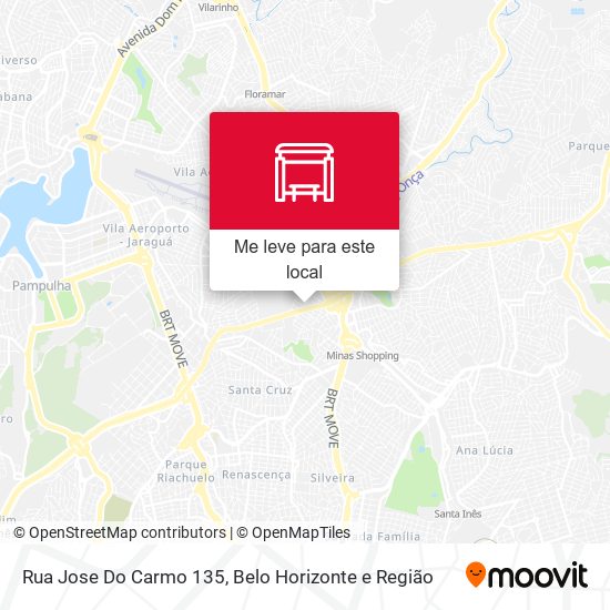 Rua Jose Do Carmo 135 mapa