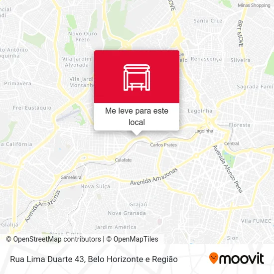 Rua Lima Duarte 43 mapa