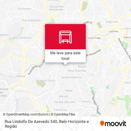 Rua Lindolfo De Azevedo 540 mapa