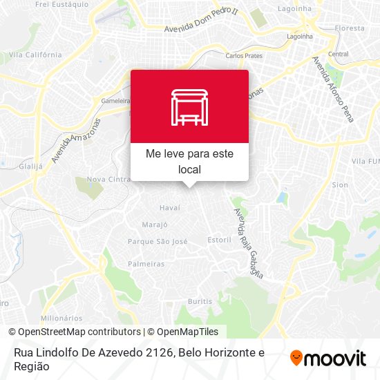 Rua Lindolfo De Azevedo 2126 mapa
