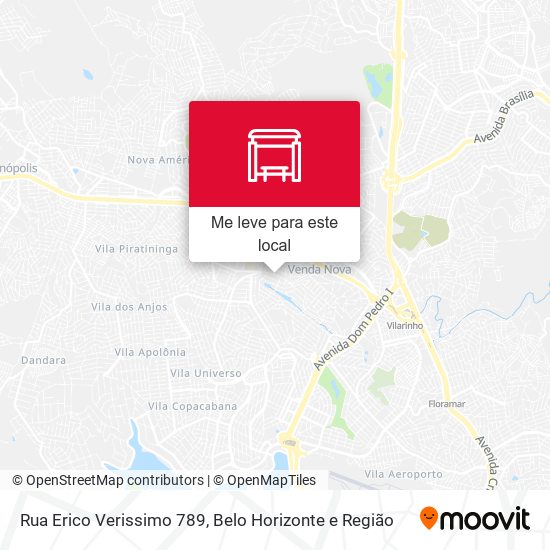 Rua Erico Verissimo 789 mapa