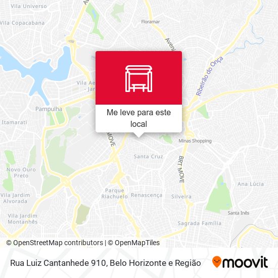Rua Luiz Cantanhede 910 mapa