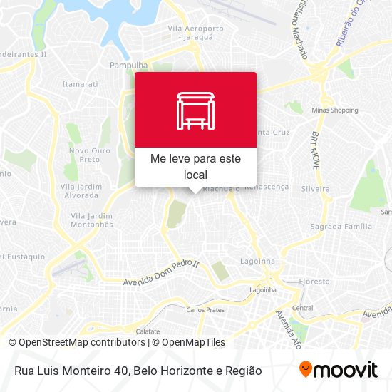 Rua Luis Monteiro 40 mapa