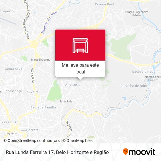 Rua Lunds Ferreira 17 mapa