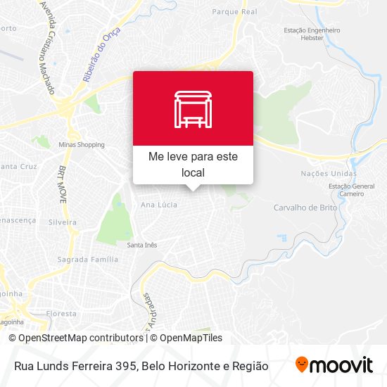 Rua Lunds Ferreira 395 mapa