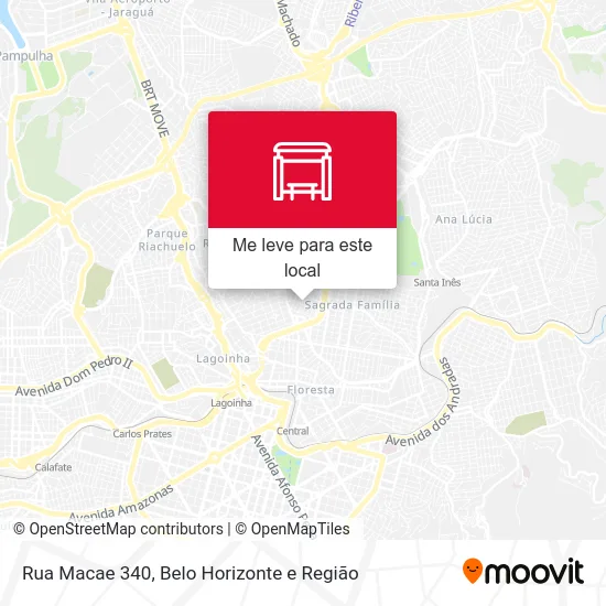 Rua Macae 340 mapa