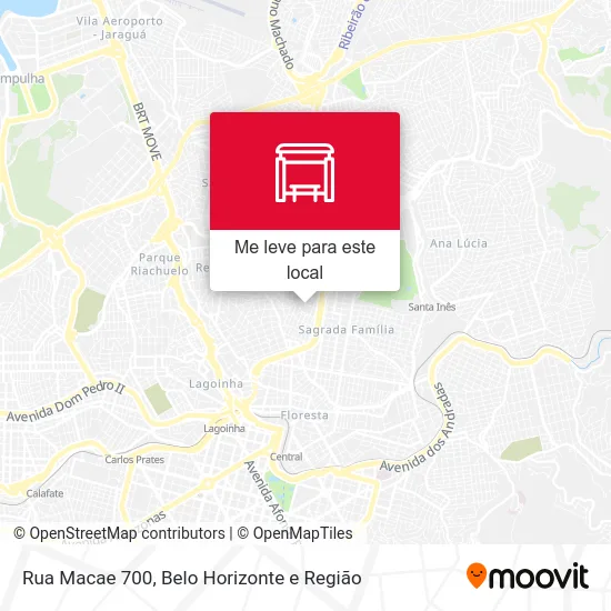 Rua Macae 700 mapa