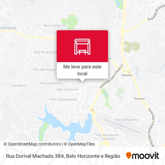 Rua Dorival Machado 384 mapa