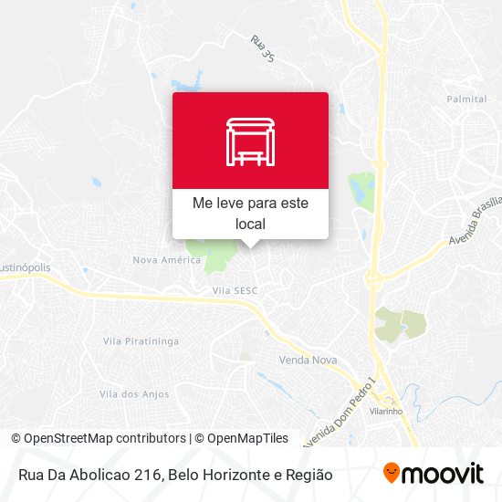 Rua Da Abolicao 216 mapa
