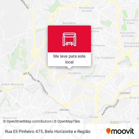 Rua Eli Pinheiro 475 mapa