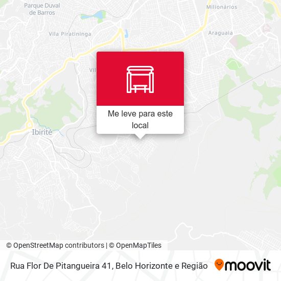 Rua Flor De Pitangueira 41 mapa