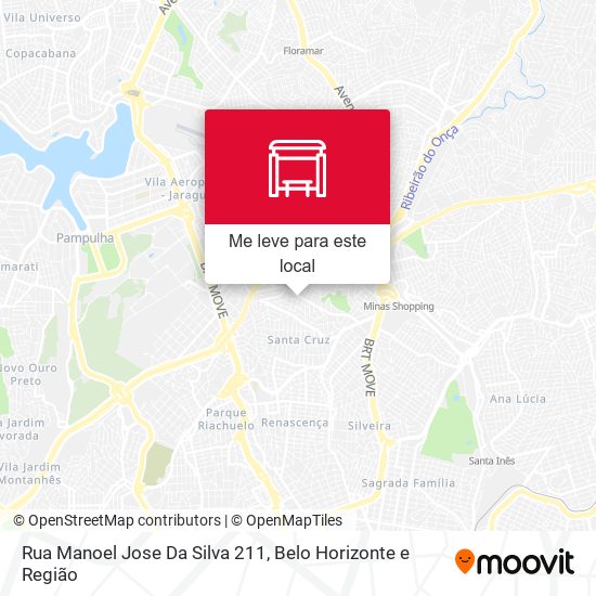 Rua Manoel Jose Da Silva 211 mapa