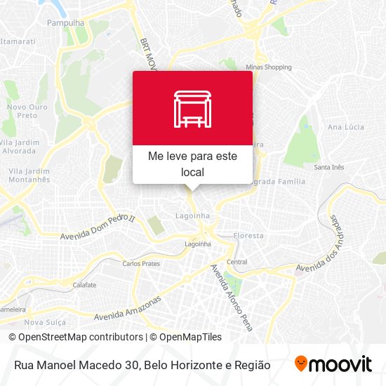 Rua Manoel Macedo 30 mapa