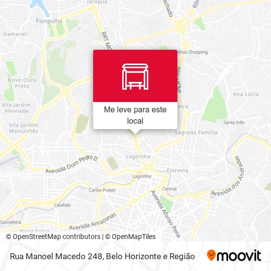 Rua Manoel Macedo 248 mapa