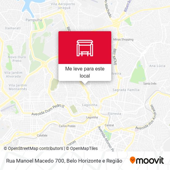 Rua Manoel Macedo 700 mapa