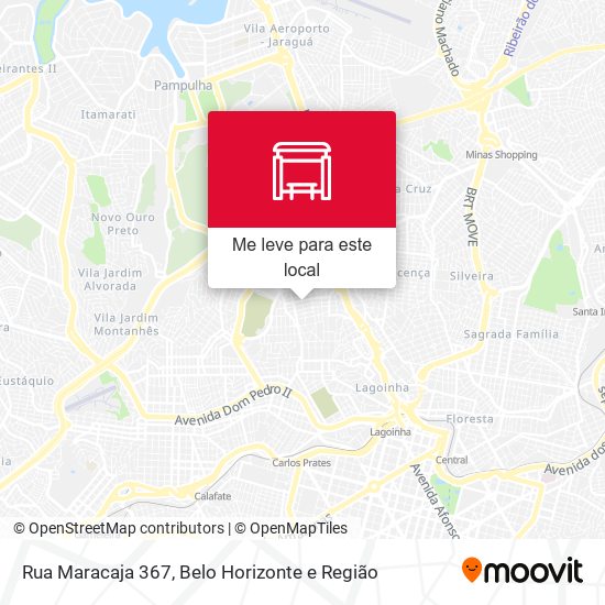 Rua Maracaja 367 mapa