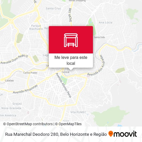 Rua Marechal Deodoro 280 mapa