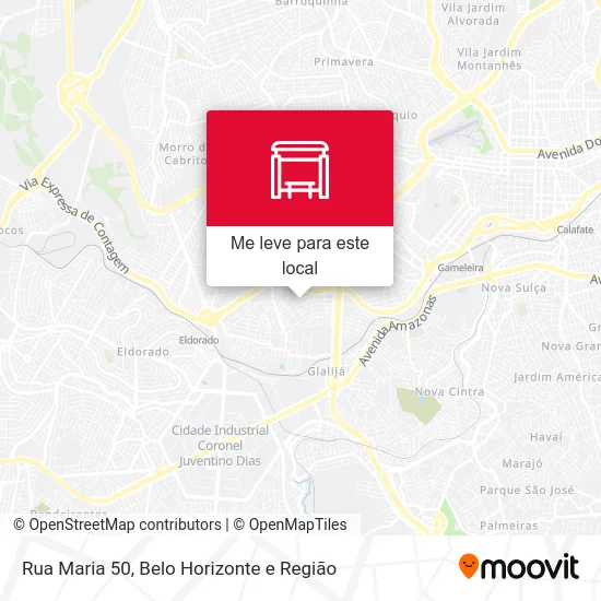 Rua Maria 50 mapa