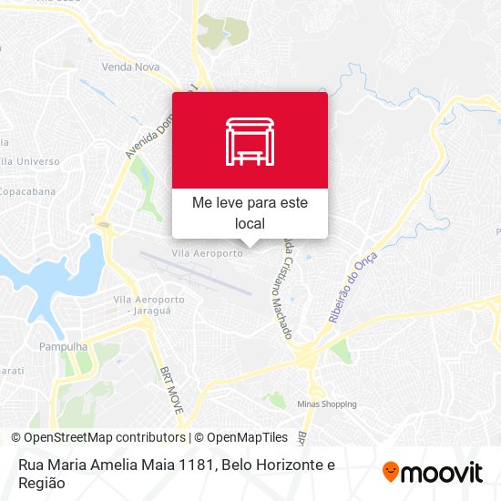 Rua Maria Amelia Maia 1181 mapa