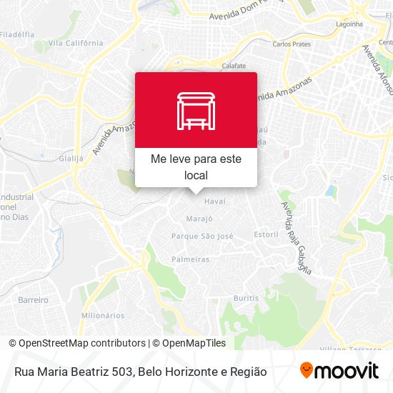 Rua Maria Beatriz 503 mapa
