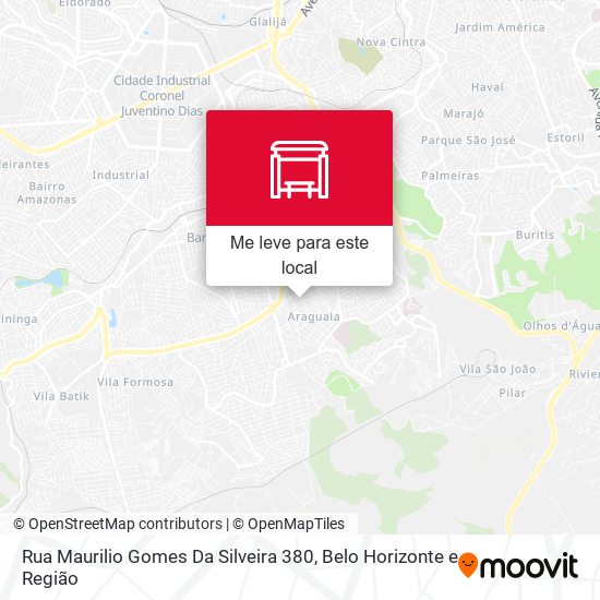 Rua Maurilio Gomes Da Silveira 380 mapa