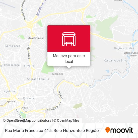 Rua Maria Francisca 415 mapa